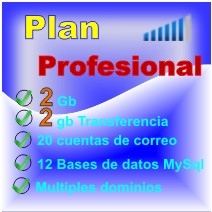 Plan de hospedaje para profecionales