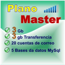 Plan de hospedaje Master